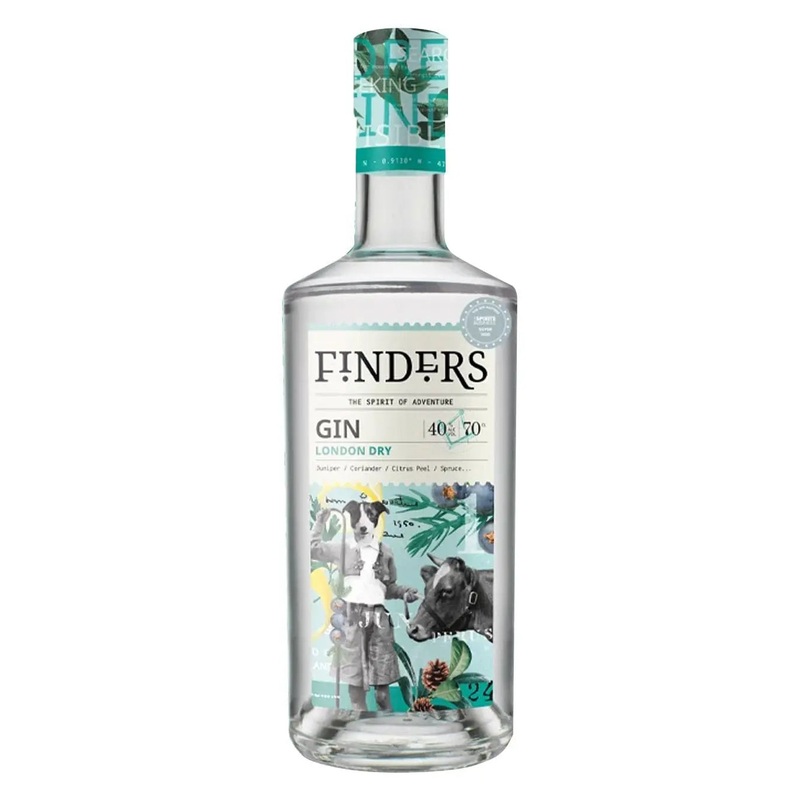 Finders London Dry Gin, 70 cl
