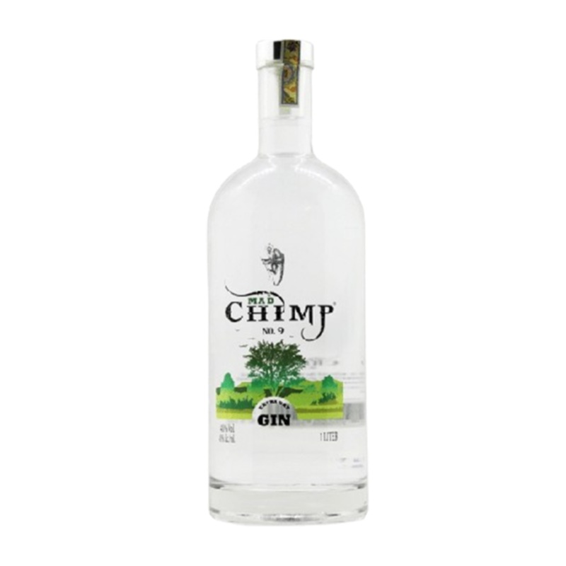 Mad Chimp No 9 Extra Dry Gin 1Ltr