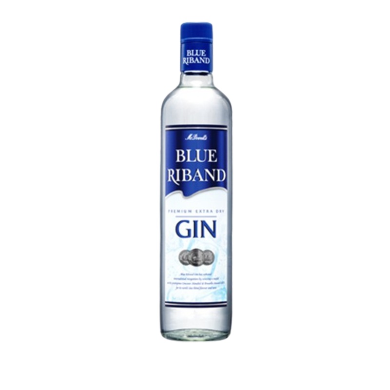 Mr.Dowell's Blue Riband Gin 75cl