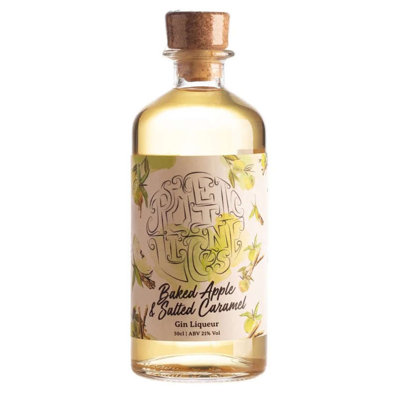 Poetic License Baked Apple & Salted Caramel Gin Liqueur, 50 cl