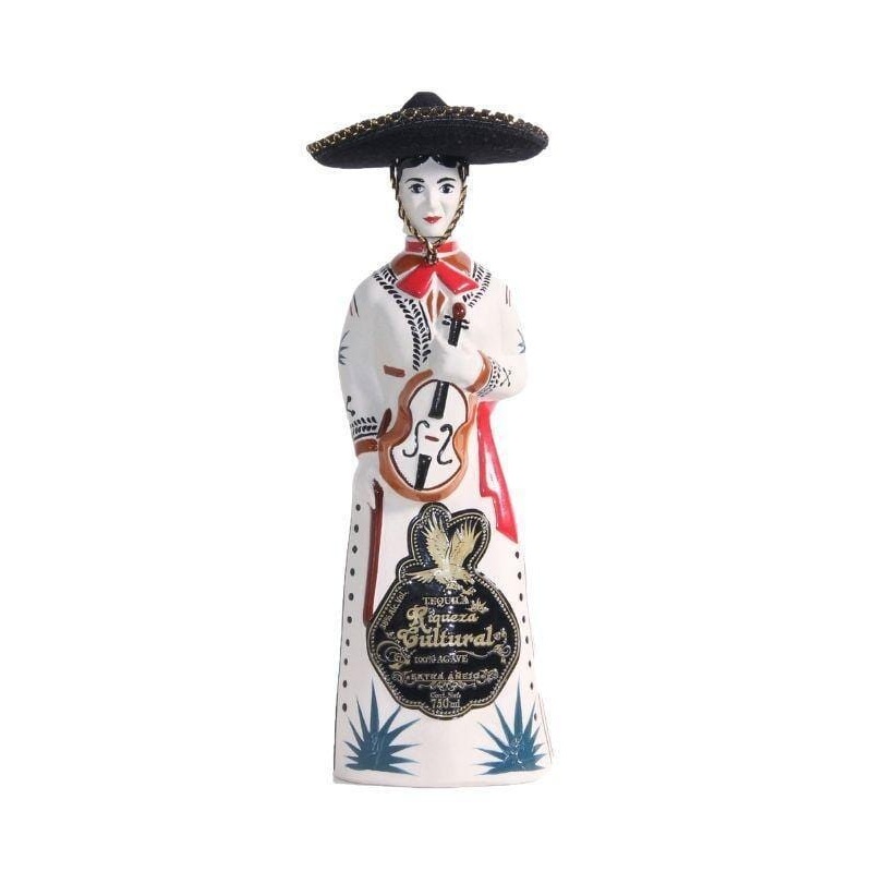 Riqueza Cultural Ceramic Charra Extra Anejo Tequila 750mL