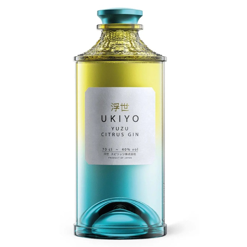 Ukiyo Yuzu Citrus Japanese Gin, 70 cl