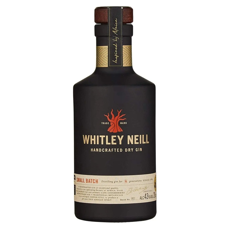 Whitley Neill Handcrafted Dry Gin Small Bottle, 20 cl