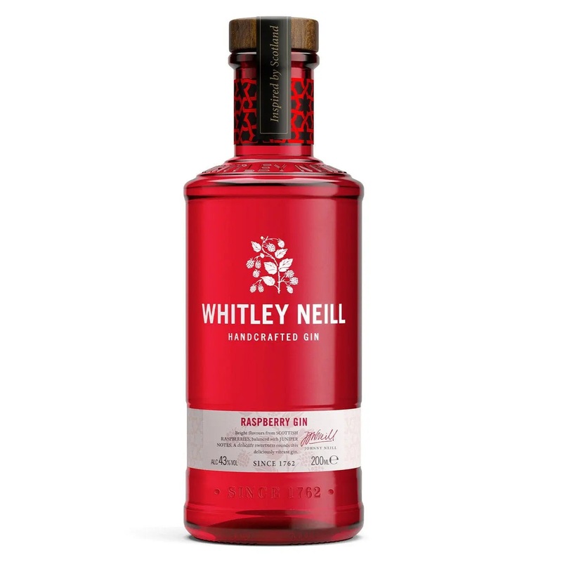 Whitley Neill Raspberry Gin Small Bottle, 20 cl