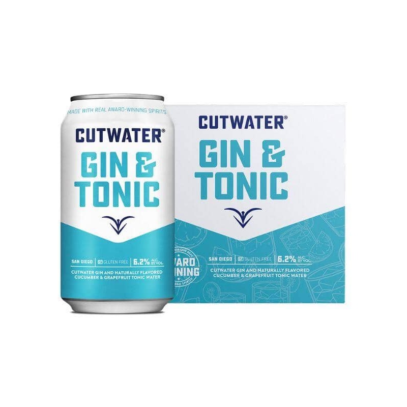 Cutwater Gin & Tonic 4 Pack