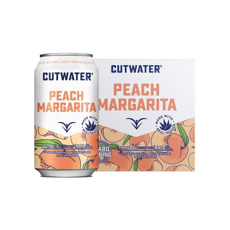 Cutwater Peach Margarita 4 Pack