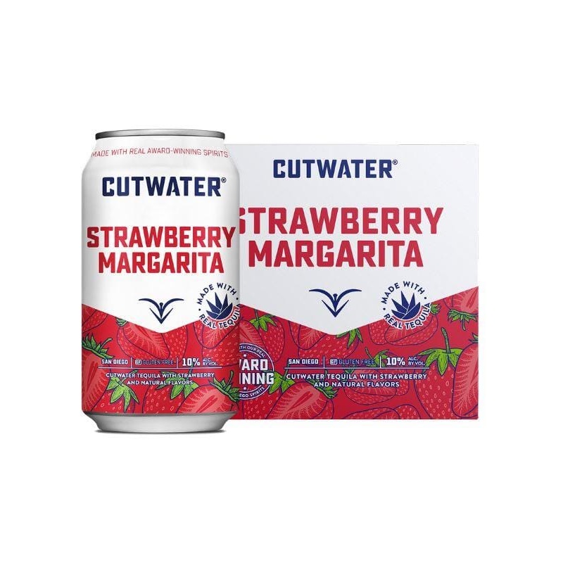Cutwater Strawberry Margarita 4 Pack