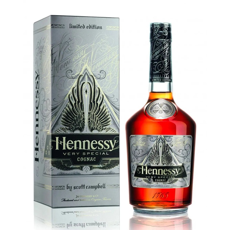 Limited Edition Gift Box Hennessy Vs Scott Campbell, 70 cl