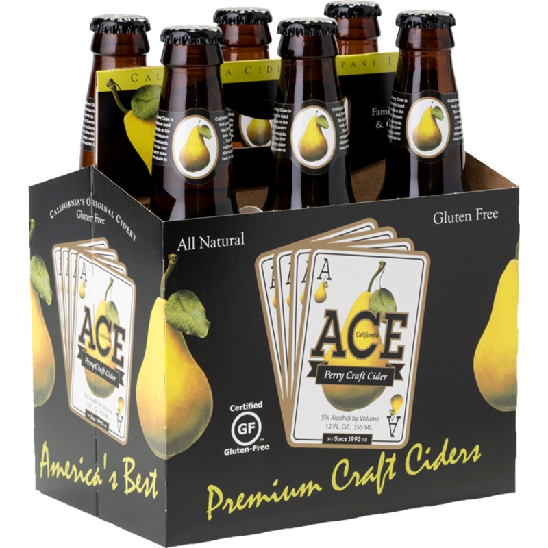 Ace Perry Craft Cider 12oz 6 Pack Bottles