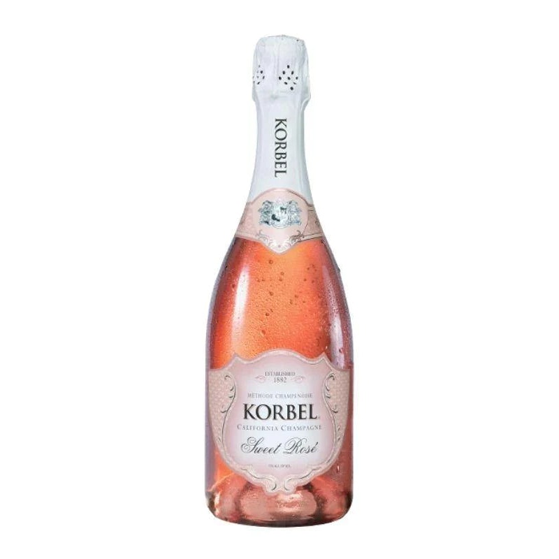 Korbel Sweet Rose California Champagne 750mL