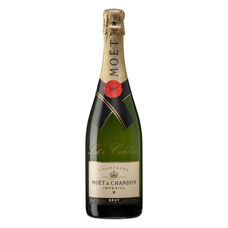 Mot & Chandon Brut Imperial Let's Celebrate Champagne, 75 cl