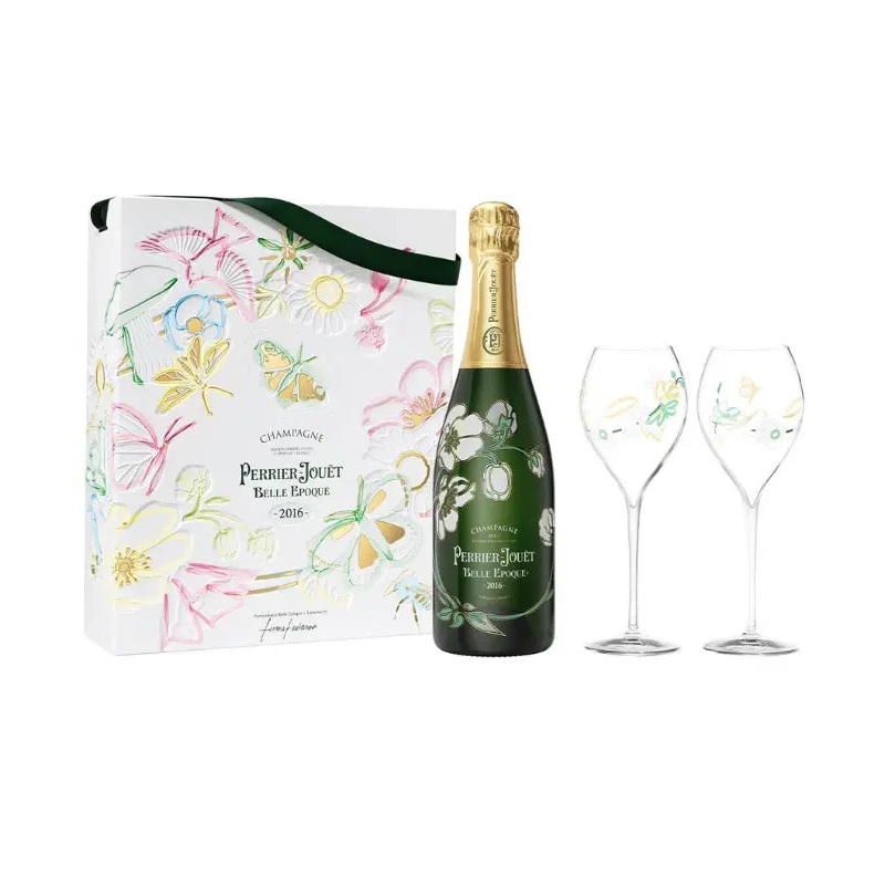 Perrier Jouet Vintage 2016 Limited Edition Belle poque Giftbox Formafantasma