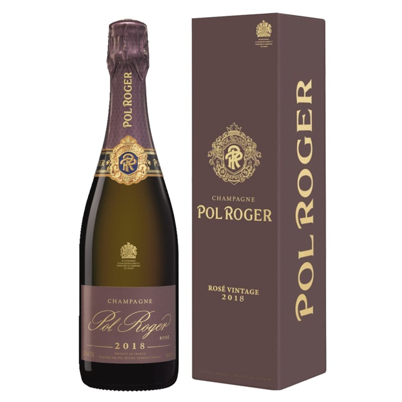 Pol Roger Ros Vintage 2018 Champagne Gift Box, 75 cl