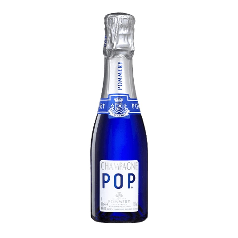 Pommery Blue Pop NV Champagne Miniature, 20 cl