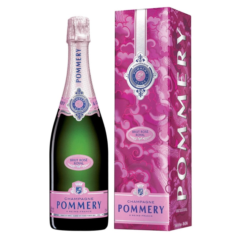 Pommery Brut Royal Rose NV Champagne, 75 cl