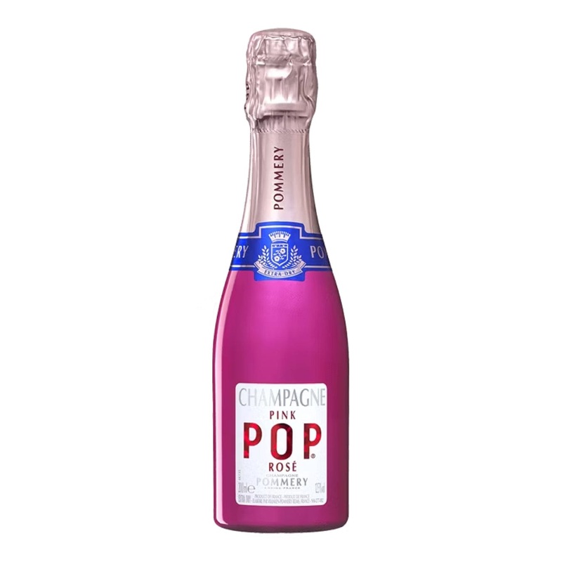 Pommery Pink Pop NV Champagne Miniature, 20 cl