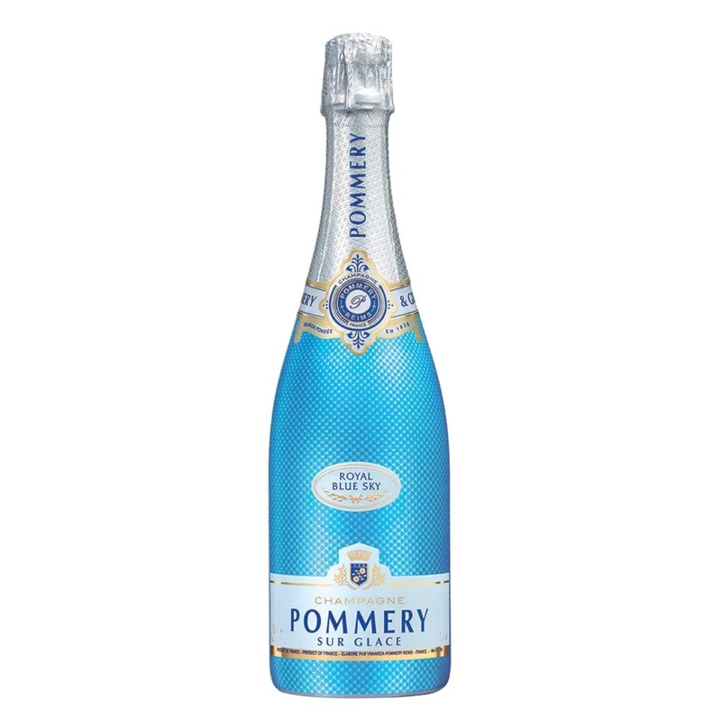 Pommery Royal Sky Blue NV Champagne, 75 cl