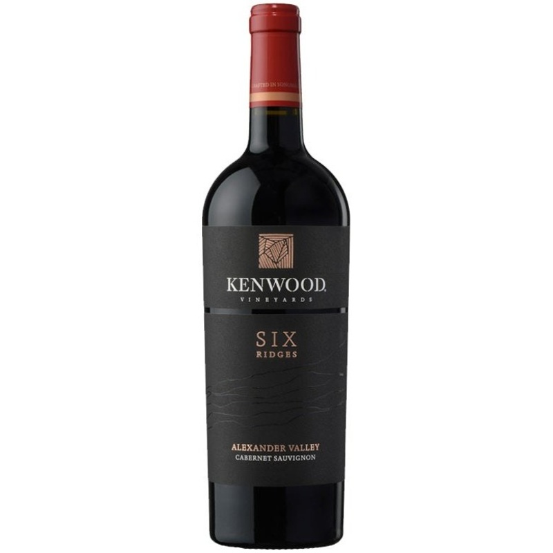 Kenwood Cabernet Sauvignon Six Ridges Alexander Valley 2018 750ml