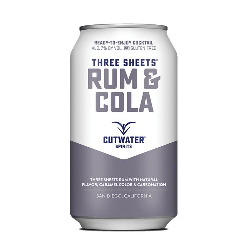 Three Sheets Rum & Cola (4 Pack - 12 Ounce Cans)