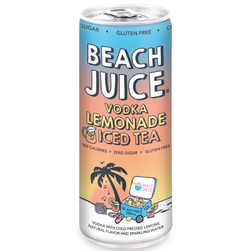 BEACH JUICE VOD LEM ICE TEA10CN6/4