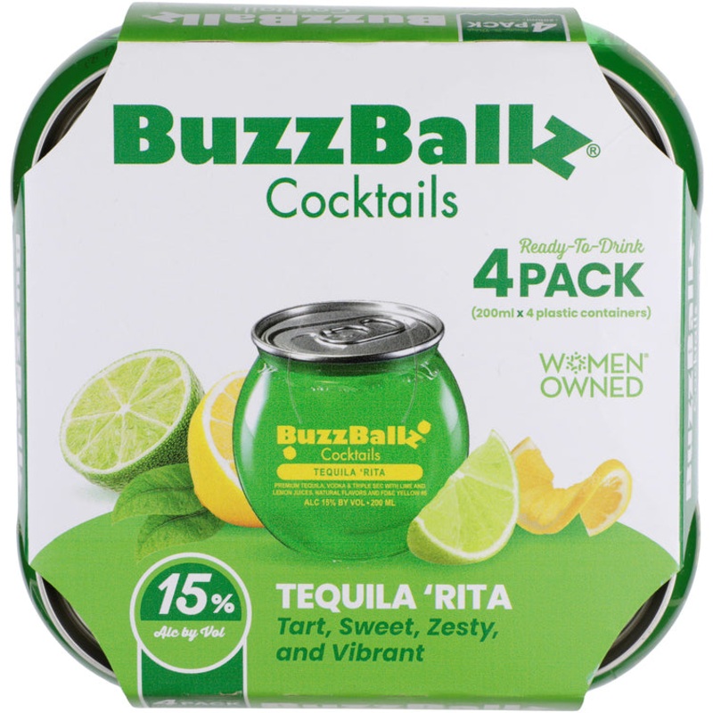 BUZZBALLZ TEQUILA RITA 30 12/4PK