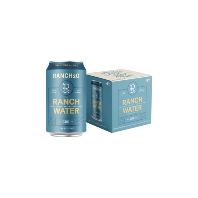 RANCH2O CKTL RANCH WATER14CAN6/4PK