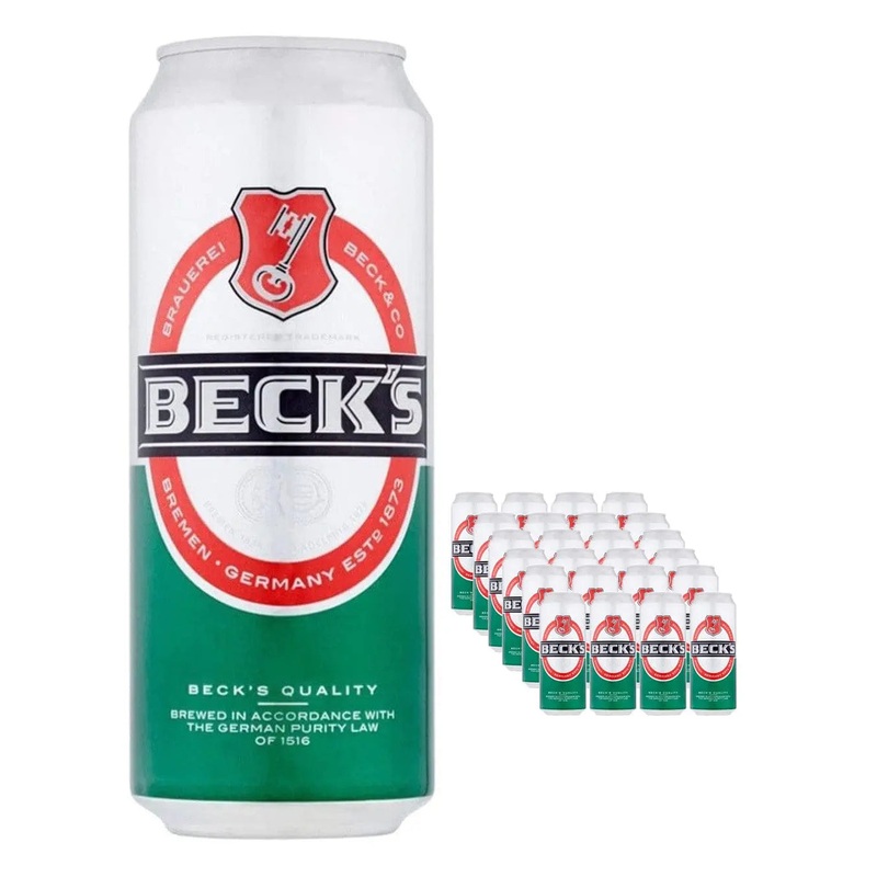 Beck's Lager Multipack, 24 x 500 ml