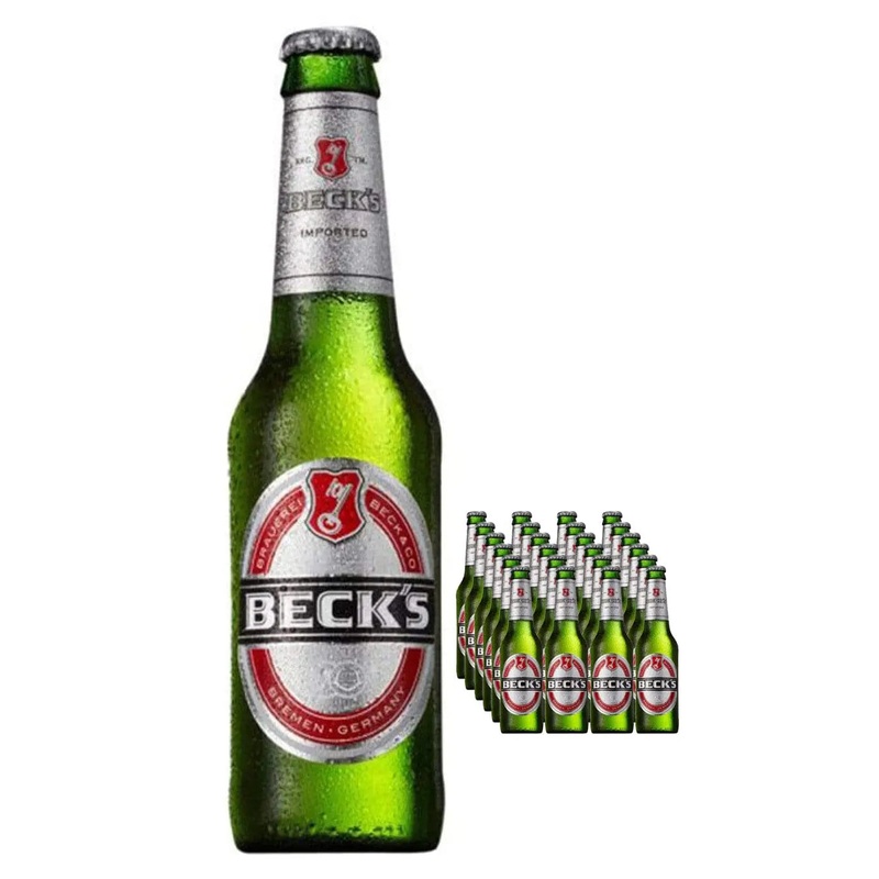 Becks Premium Lager Bottle Multipack, 24 x 275 ml