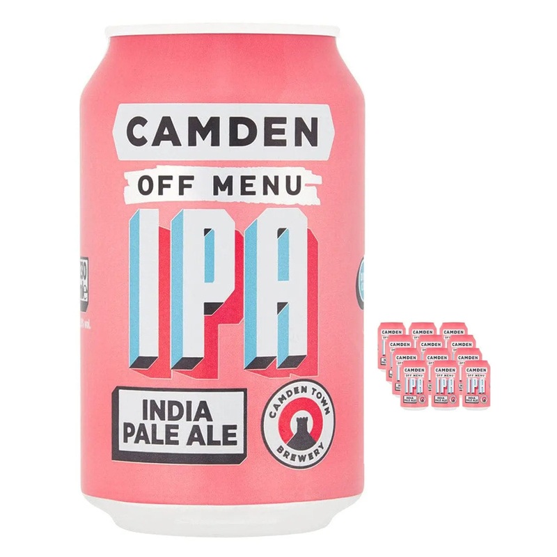 Camden Town Brewery Off Menu IPA Lager Can Multipack, 12 x 330 ml