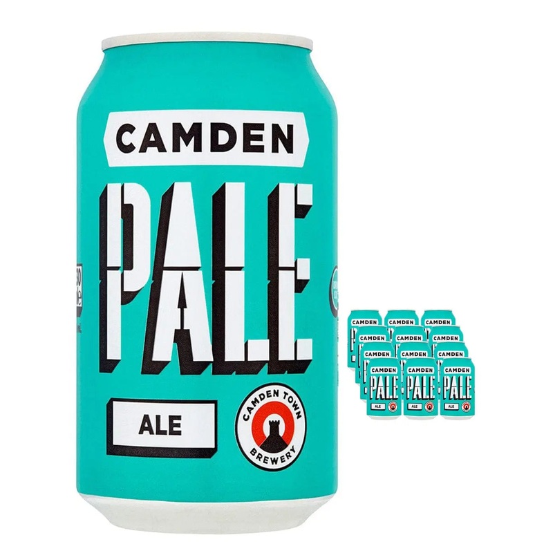 Camden Town Brewery Pale Ale Lager Can Multipack, 12 x 330 ml