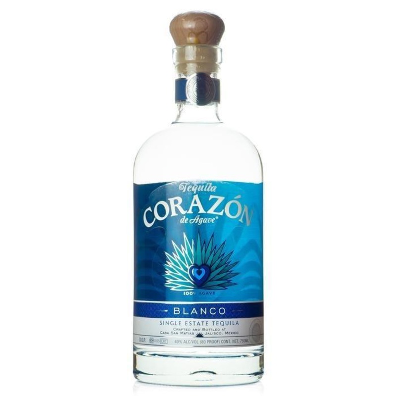 Corazon Single Estate Blanco Tequila 750mL