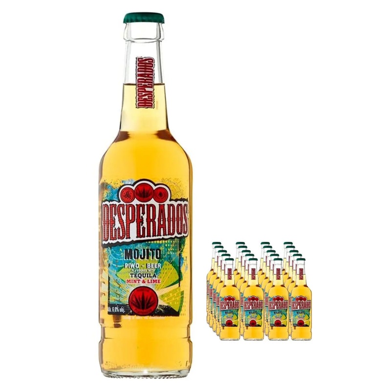 Desperados Mojito Tequila Lager Beer Bottle Multipack, 20 x 400 ml
