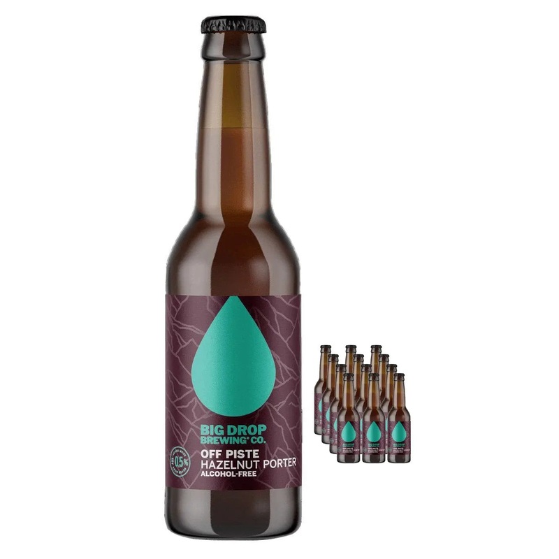 Off-Piste Hazelnut Porter, Big Drop Brewing Multipack, 12 x 330 ml