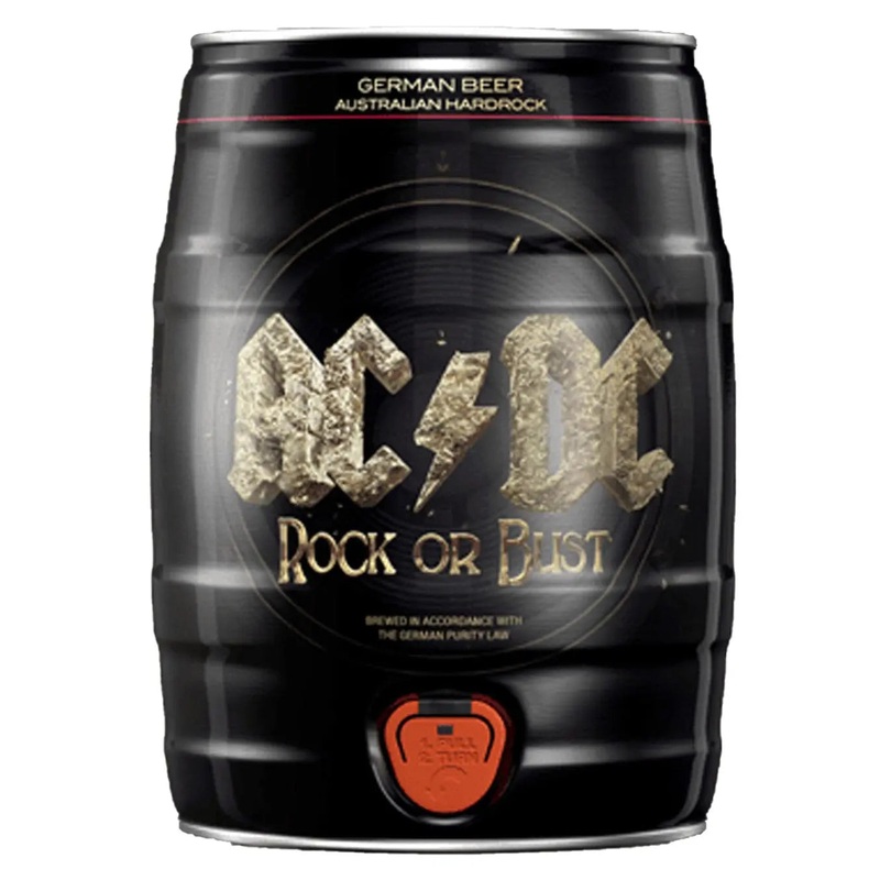 Rock or Burst Beer Keg | AC/DC, 5 L