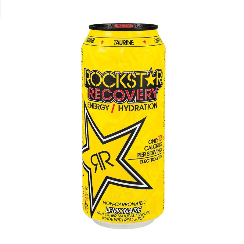 ROCKSTAR 24/16OZ RECOVERY YELLOW