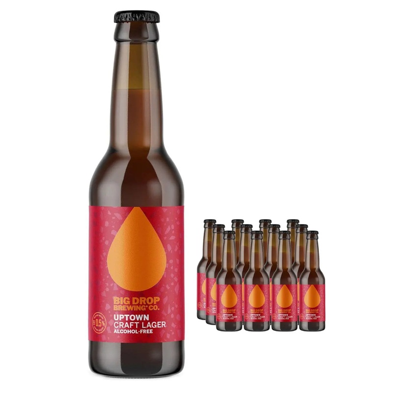 Uptown Craft Lager, Big Drop Brewing Multipack, 12 x 330 ml