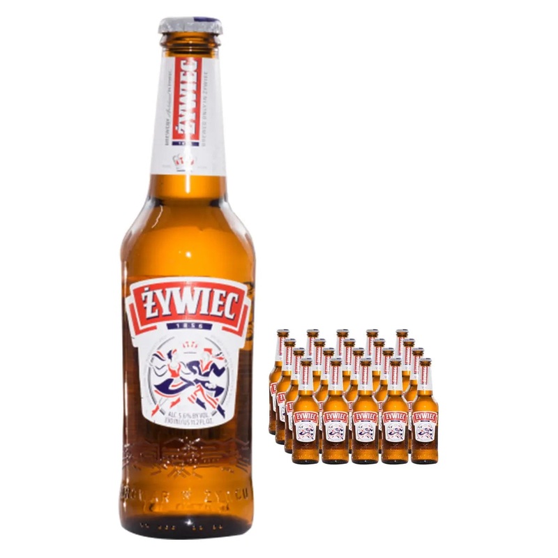 Zywiec Premium Lager Beer Multipack, 20 x 500 ml