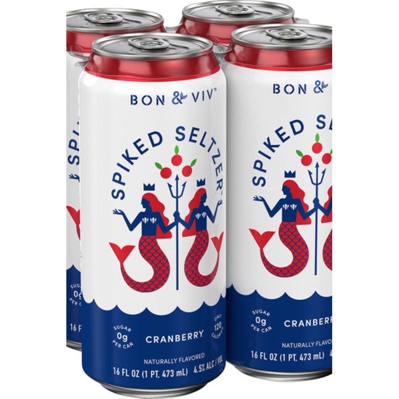 Bon & Vin Spiked Seltzer Cranberry