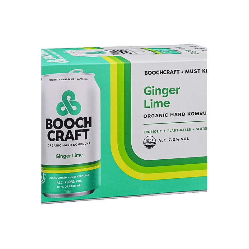 Boochcraft Ginger Lime 6pk Cans