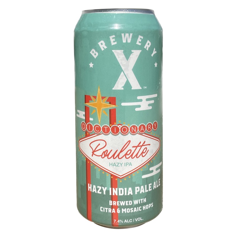 Brewery X Roulette Hazy IPA