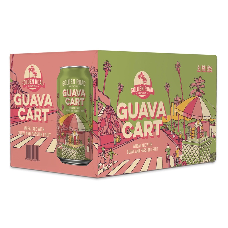 Golden Road Guava Cart 4x 6 Pack (12 oz Cans)