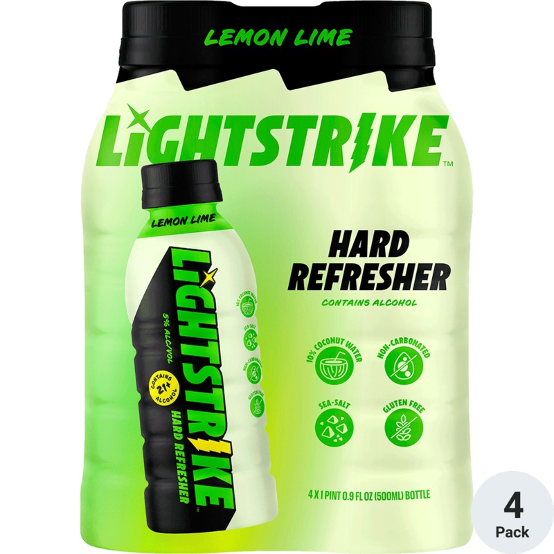 New Belgium Lightstrike Hard Refresher Lemon Lime