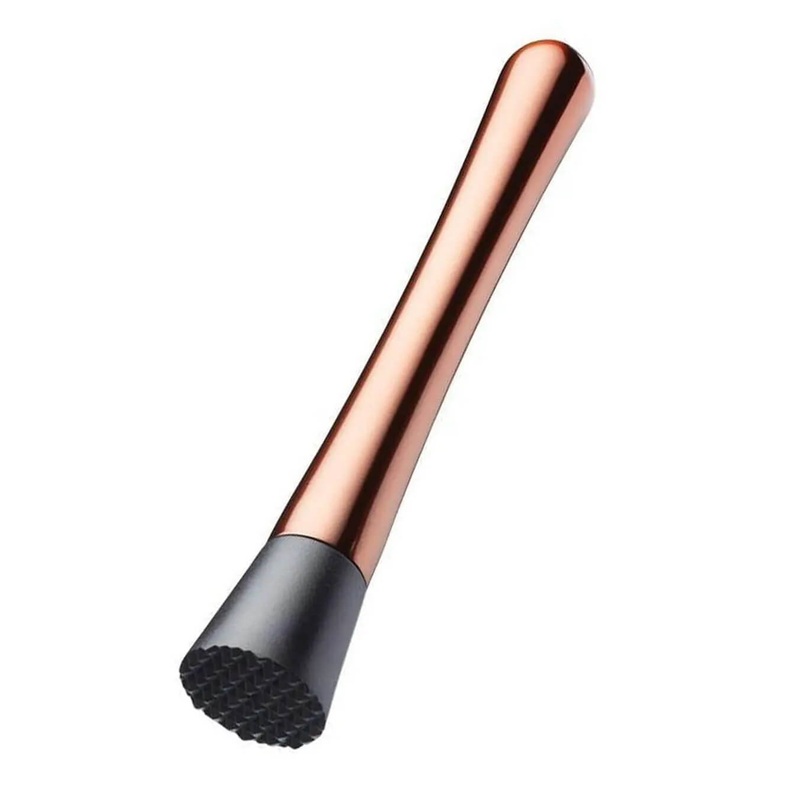 BarCraft Copper Finish Drinks Muddler