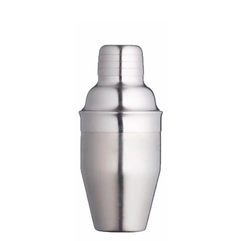 BarCraft Mini Stainless Steel Cocktail Shaker, 200 ml