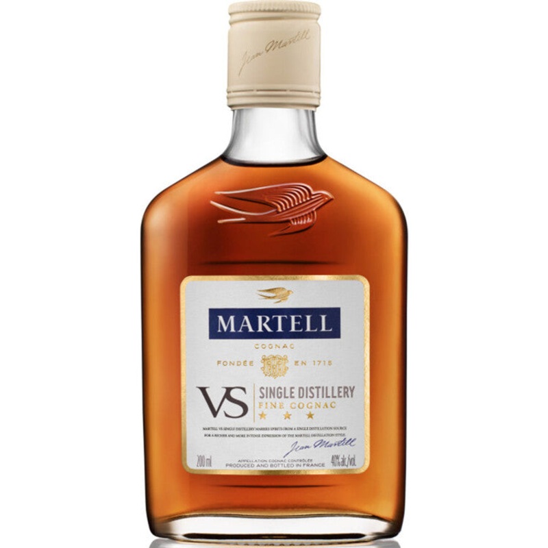 MARTELL COGNAC VS 80 FLASK