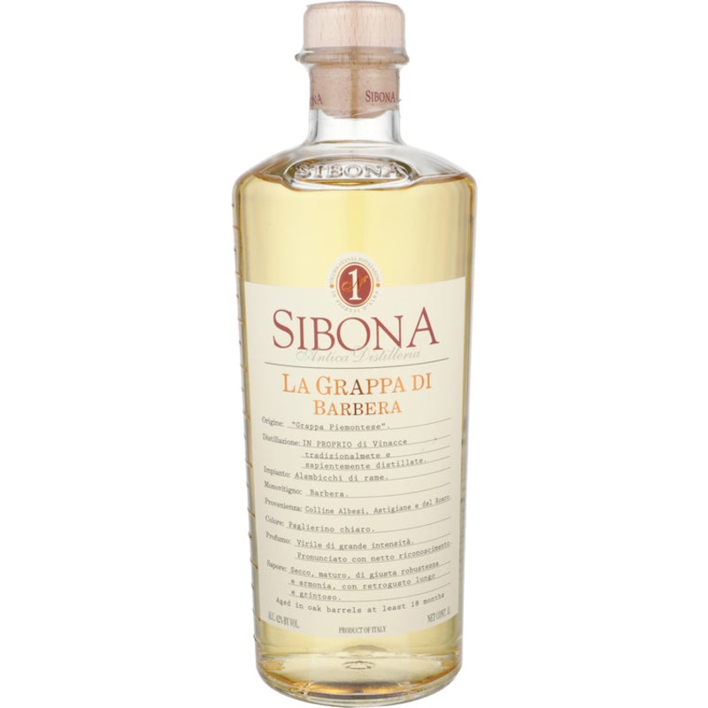 SIBONA GRAPPA BARBERA 84