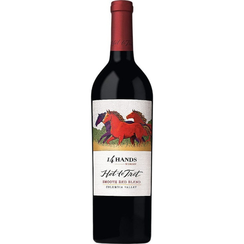14 Hands Hot to Trot Smooth Red Blend, 2016