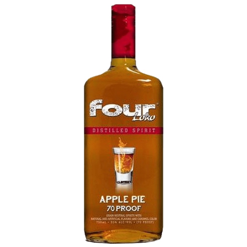 Four Loko Apple Pie Liqueur, 750mL