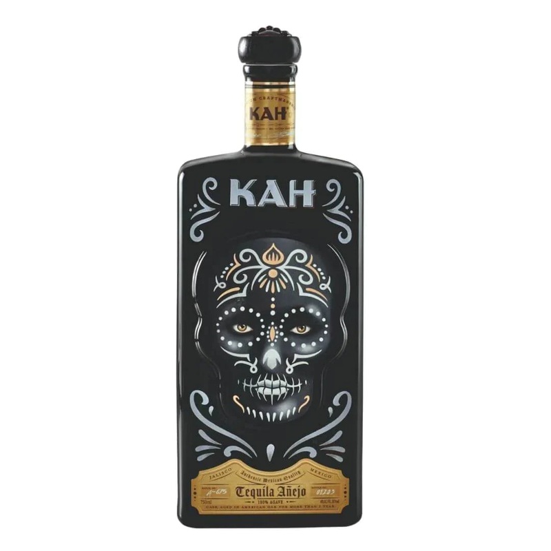 Kah Ceramic Anejo Tequila 750mL