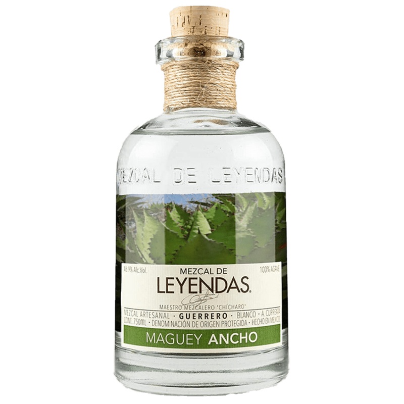 Mezcal de Leyendas Maguey Ancho, 750mL